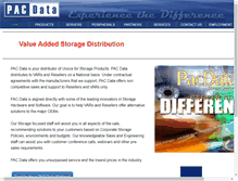 Tablet Screenshot of pacdata.com